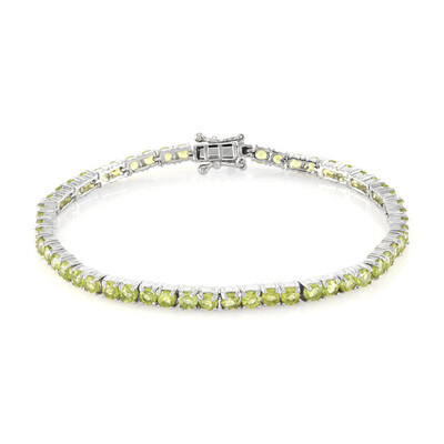 Bracciale in argento con Peridoto