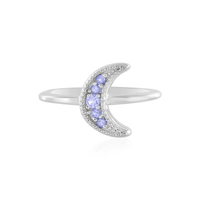 Anello in argento con Tanzanite