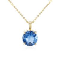 Collana in argento con Fluorite Cangiante