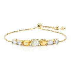 Bracciale in argento con Ametista Verde