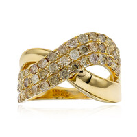 Anello in oro con Diamante Fancy SI2 (CIRARI)