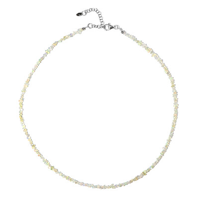 Collana in argento con Opale di Welo