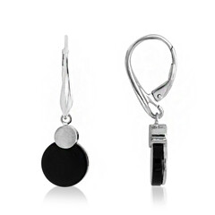Orecchini in argento con Onice