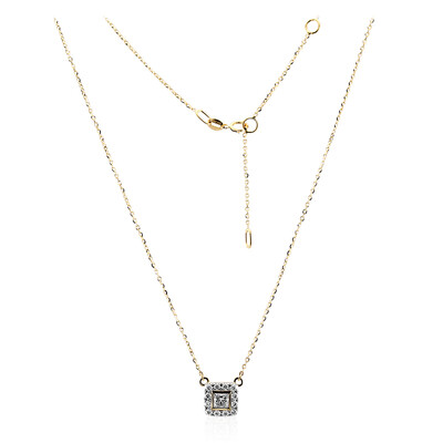 Collana in oro con Diamante IF (D) (Annette)