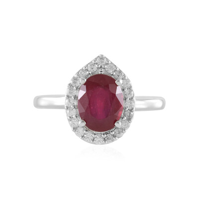 Anello in argento con Rubino Bemainty