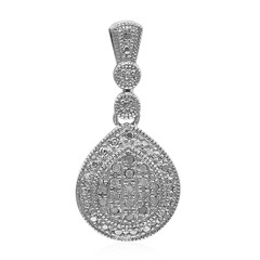 Ciondolo in argento con Diamante PK (I)