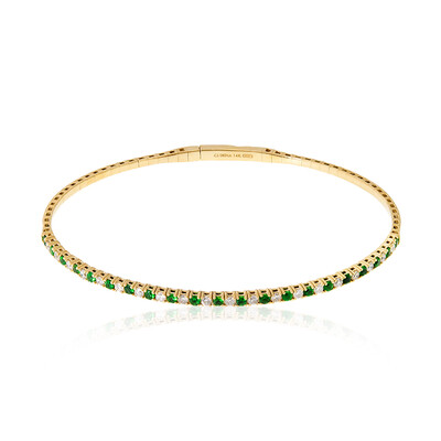 Bracciale in oro con Tsavorite AAA (CIRARI)