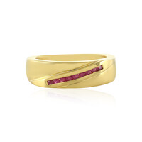 Anello in argento con Rubino