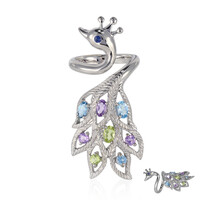 Anello in argento con Ametista