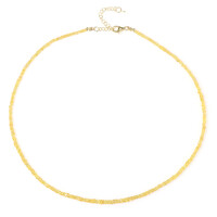 Collana in argento con Zaffiro Giallo