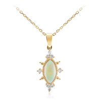 Collana in oro con Opale di Welo AAA (CIRARI)