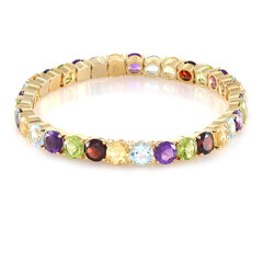 Bracciale in argento con Topazio Blu Cielo