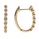 Orecchini in oro con Diamante I1 (H) (CIRARI)