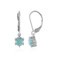 Orecchini in argento con Larimar