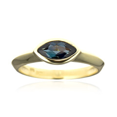 Anello in oro con Indicolite (CUSTODANA)