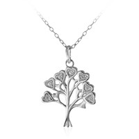 Collana in argento con Zircone