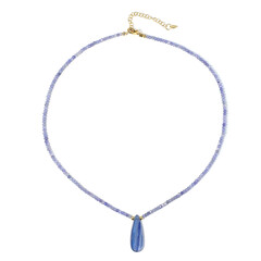 Collana in argento con Cianite