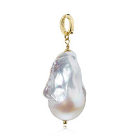 Ciondolo in argento con Perla d'Acqua Dolce Bianca