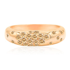 Anello in oro con Diamante Rose de France SI1 di Argyle