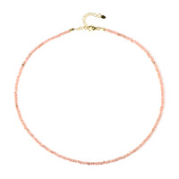 Collana in argento con Rodocrosite