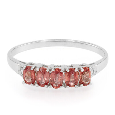 Anello in argento con Rubino Tramonto