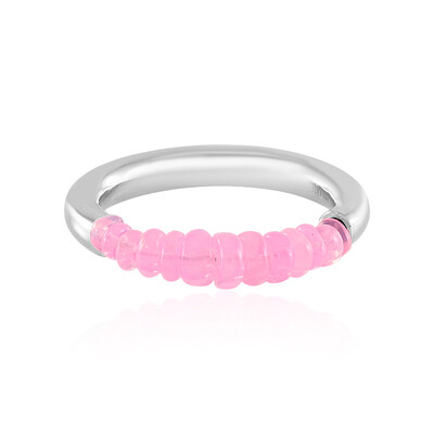 Anello in argento con Opale Rosa