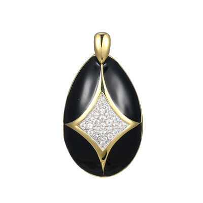 Ciondolo in argento con Topazio Bianco