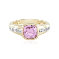 Anello in argento con Kunzite