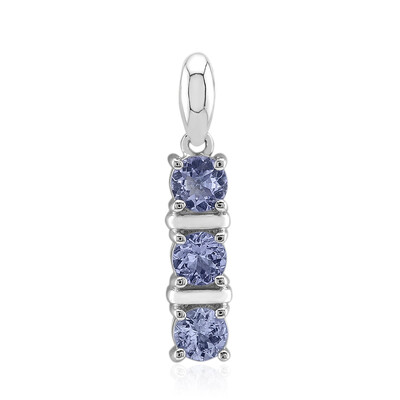 Ciondolo in argento con Tanzanite (non riscaldata)