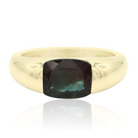 Anello in oro con Tibetanite Verde
