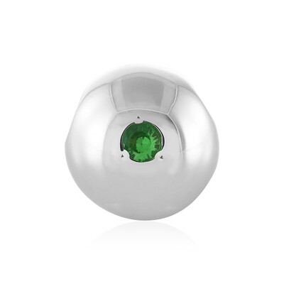 Ciondolo in argento con Tsavorite della Tanzania (MONOSONO COLLECTION)