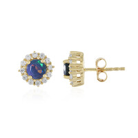 Orecchini in argento con Opale Mezezo (Adela Silber)