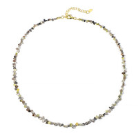 Collana in argento con Diamante Fancy