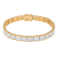 Bracciale in argento con Diamante PK (H)
