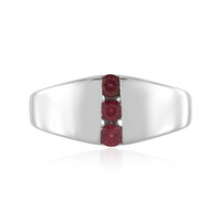 Anello in argento con Tormalina Rosa Nigeriana