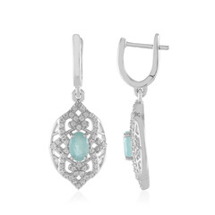 Orecchini in argento con Grandidierite