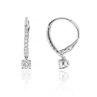 Orecchini in oro con Diamante I1 (H) (CIRARI)