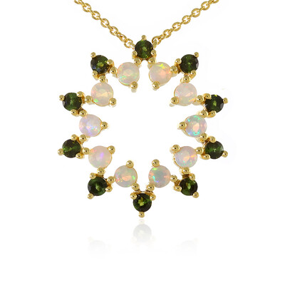 Collana in argento con Opale di Welo