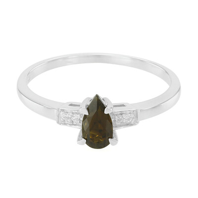 Anello in argento con Tormalina Cuprian
