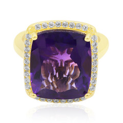 Anello in argento con Ametista del Marocco