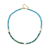 Collana in argento con Turchese (Riya)