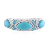 Anello in argento con Turchese Sleeping Beauty (KM by Juwelo)