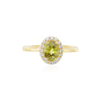 Anello in argento con Sfene