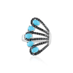 Anello in argento con Turchese Sleeping Beauty