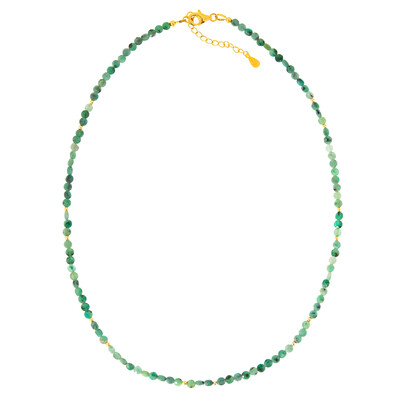 Collana in argento con Smeraldo Brasiliano
