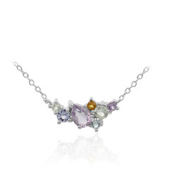 Collana in argento con Ametista Boliviana