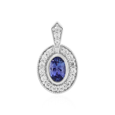 Ciondolo in argento con Tanzanite AAA