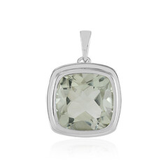 Ciondolo in argento con Ametista Verde