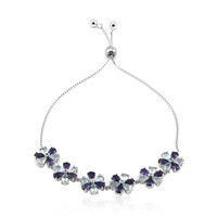 Bracciale in argento con Iolite