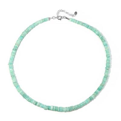 Collana in argento con Amazzonite